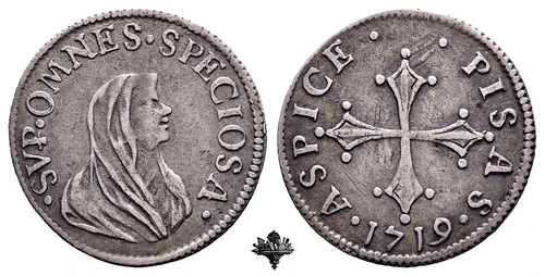 Medici pisa silver grosso - silver,